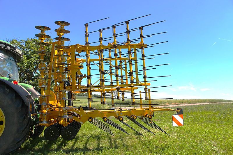 AGRISEM Turbomulch Extra 6m Strohstriegel mit Schneidscheiben