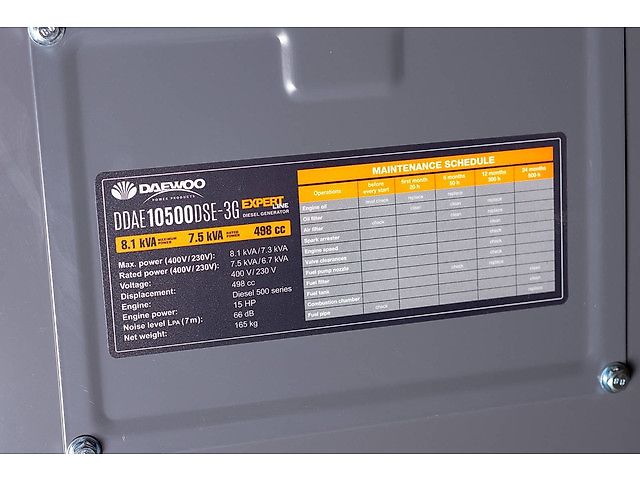 Daewoo DDAE10500DSE-3G