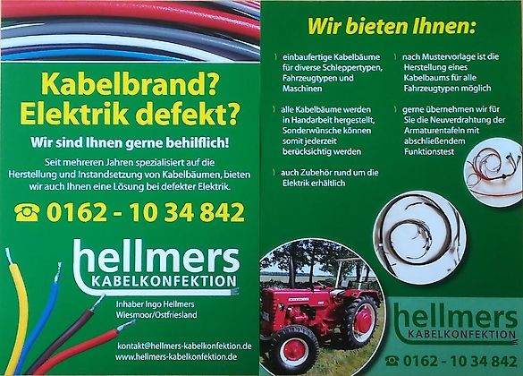 Kabelbaum hinten, passend für IHC 323, 353, 383, 423, 453