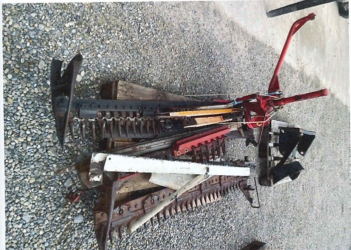 Seitenmähwerk für IHC Schlepper und Deutz