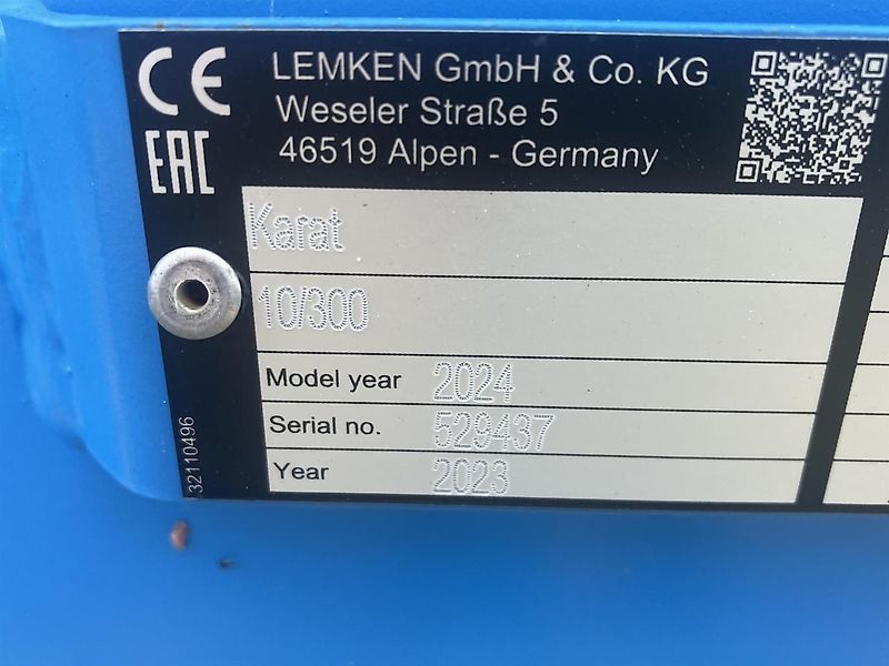 Lemken Karat 10/300