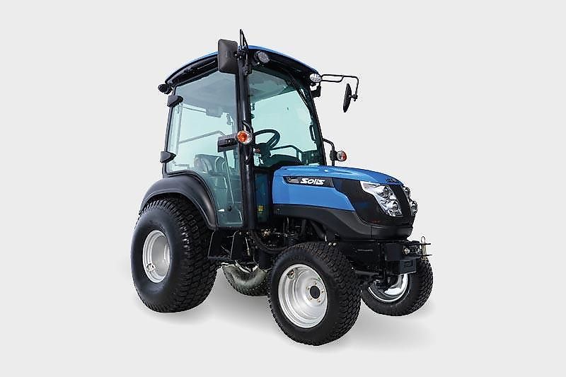 Solis 26 HST Kabine Kleintraktor / Ackerstollenbereifung 4x4