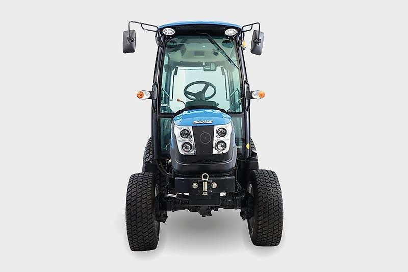 Solis 26 HST Kabine Kleintraktor / Ackerstollenbereifung 4x4
