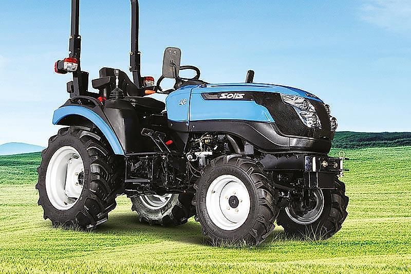 Solis 26 9+9 Frontlader Kleintraktor / Industriebereifung 4x4