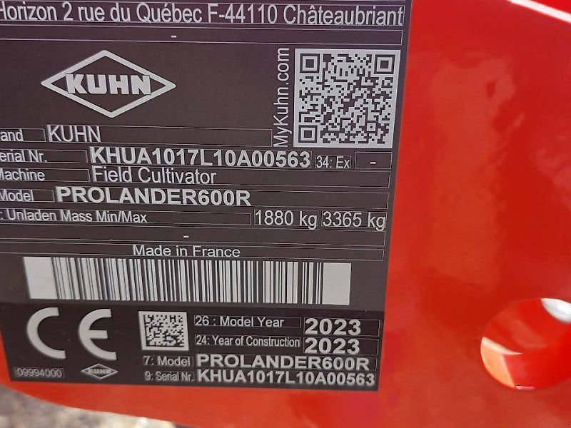Kuhn Prolander 600 R