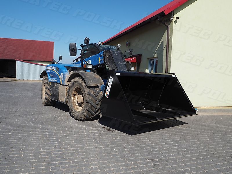 KREATEC Schaufel XL 1,8 bis 3,0m, Teleskoplader, mit Hardox 500 Schurfleiste 20 mm - 3,0 m