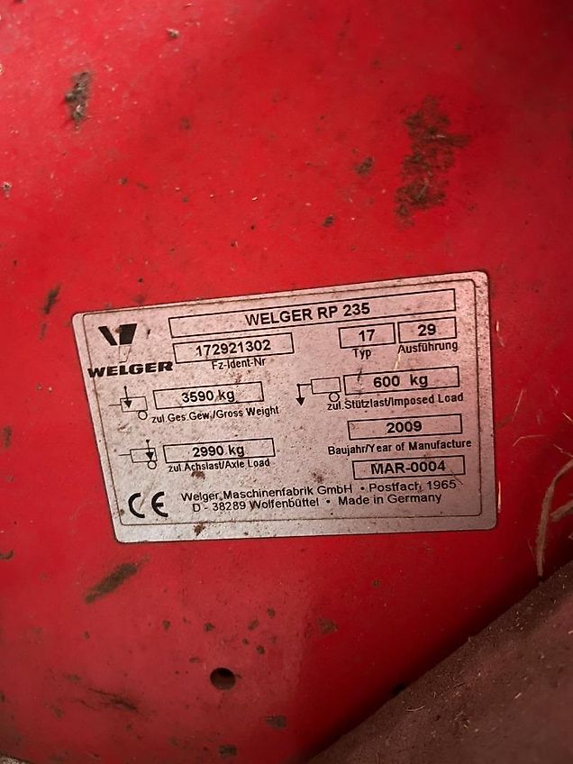 Welger Lely RP 235 Profi