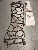 Schneeketten Kreuzketten mit Verstärkungsglieder 10.5-18