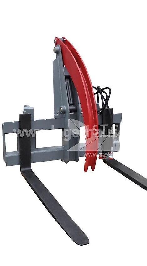 Stekro HOLZGREIFER MIT NIEDERHALTER UND EUROAUFNAHME