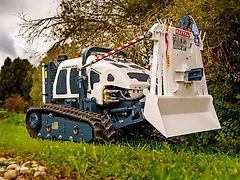 Hymach Funkraupe Mulchraupe Geräteträger Mähraupe Forstraupe