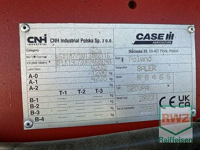 Case IH RB 466 HD PRO CUTTER 25 K