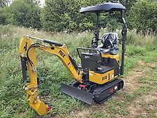 NEX N12 Pro Minibagger inkl. Schaufel & Reißzahn Yanmar 3 Zyl