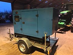 John Deere 60 KVA på trailer