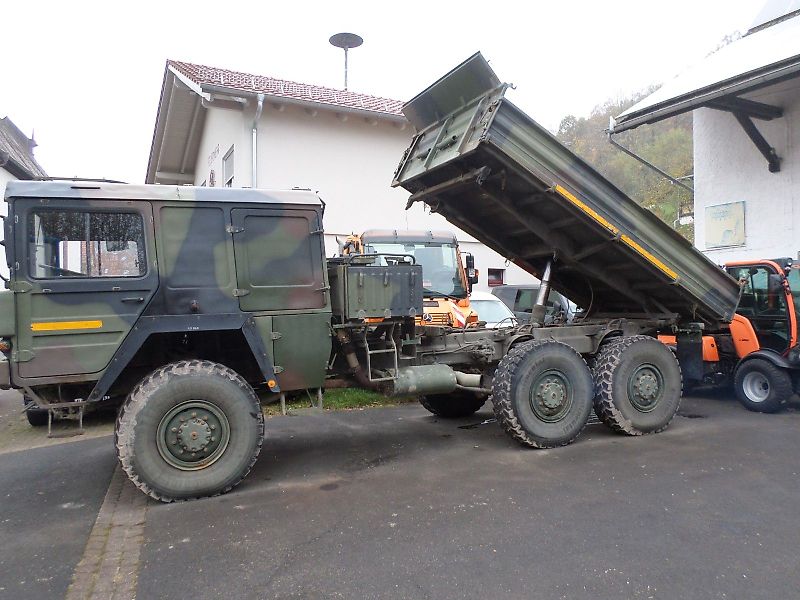 MAN 7 To KAT Meiler Kipper 6x6 BW KAT 1 Winde