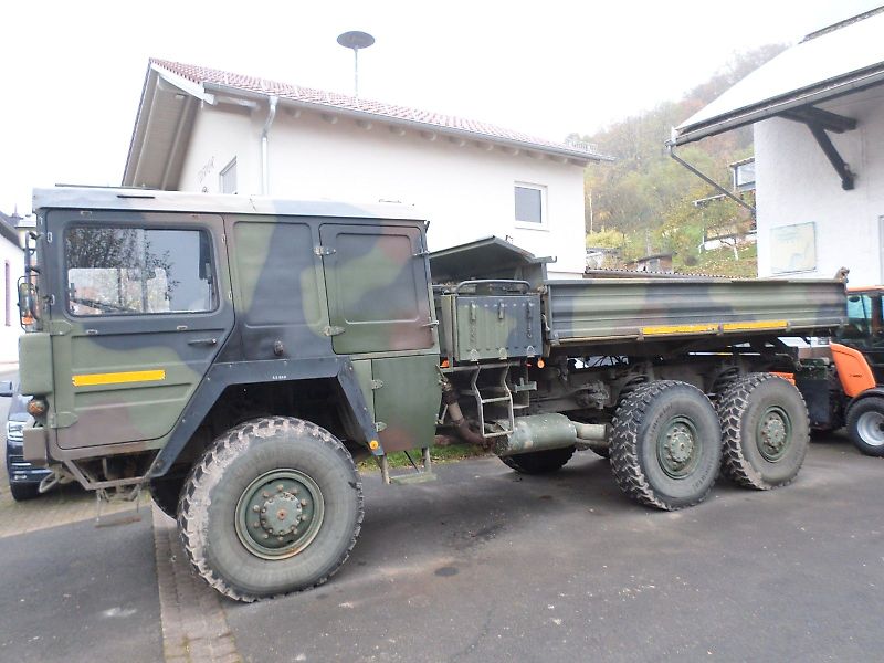 MAN 7 To KAT Meiler Kipper 6x6 BW KAT 1 Winde