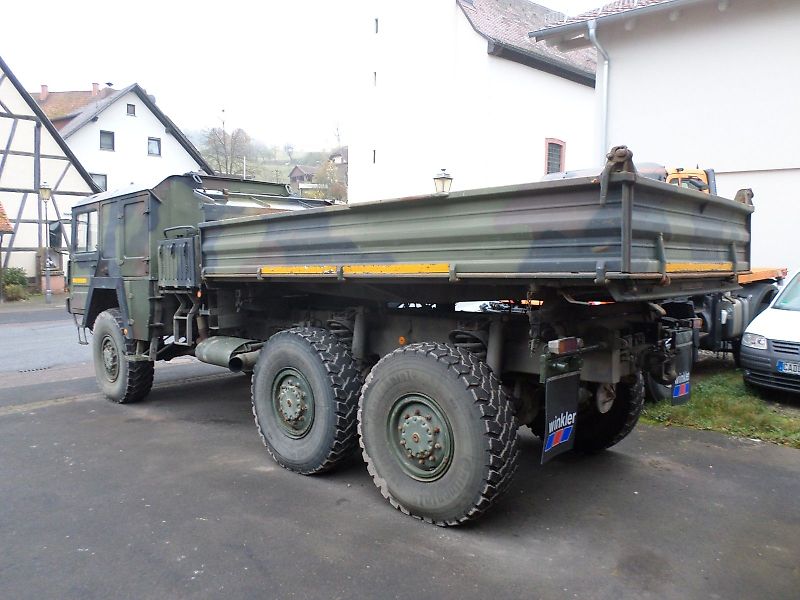 MAN 7 To KAT Meiler Kipper 6x6 BW KAT 1 Winde