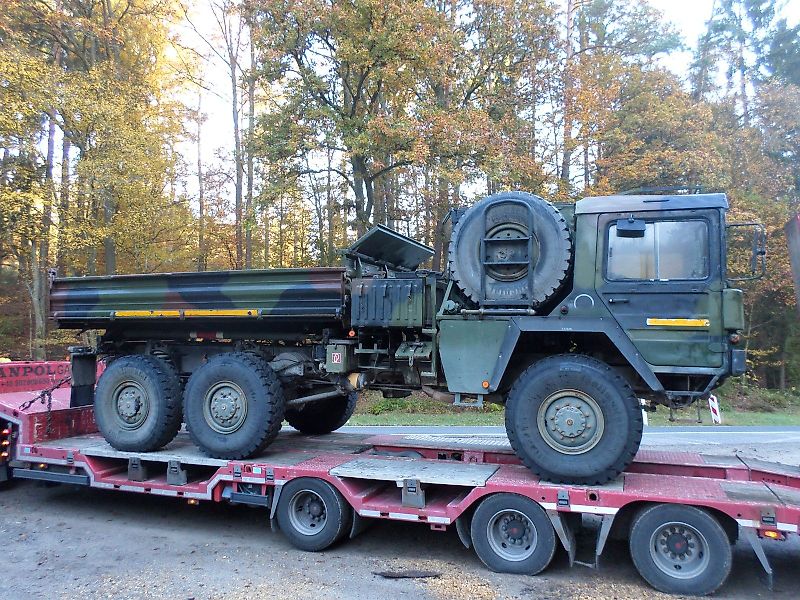 MAN 7 To KAT Meiler Kipper 6x6 BW KAT 1 Winde