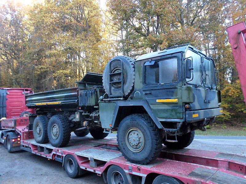 MAN 7 To KAT Meiler Kipper 6x6 BW KAT 1 Winde