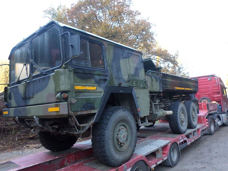 MAN 7 To KAT Meiler Kipper 6x6 BW KAT 1 Winde