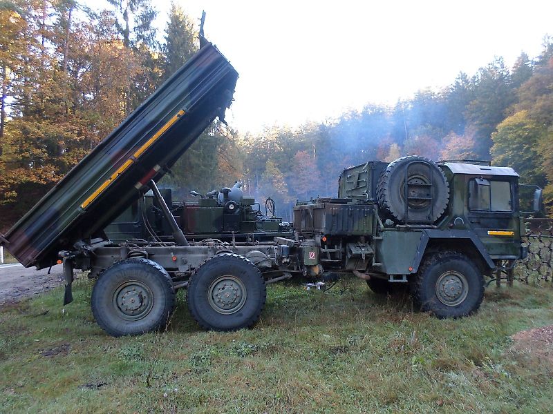 MAN 7 To KAT Meiler Kipper 6x6 BW KAT 1 Winde