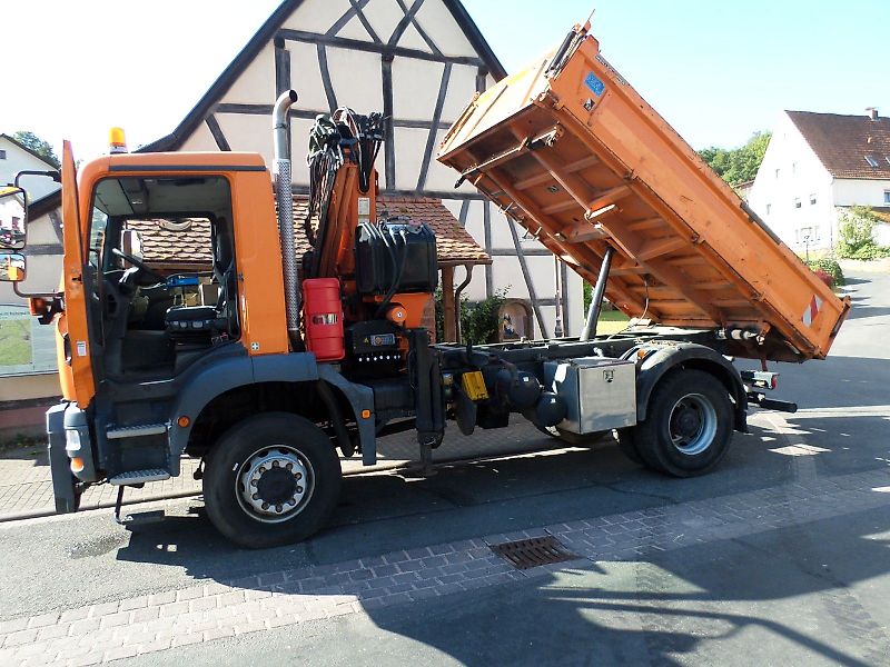 MAN TG-M 18.280 4x4 Kipper Kran 1 hand