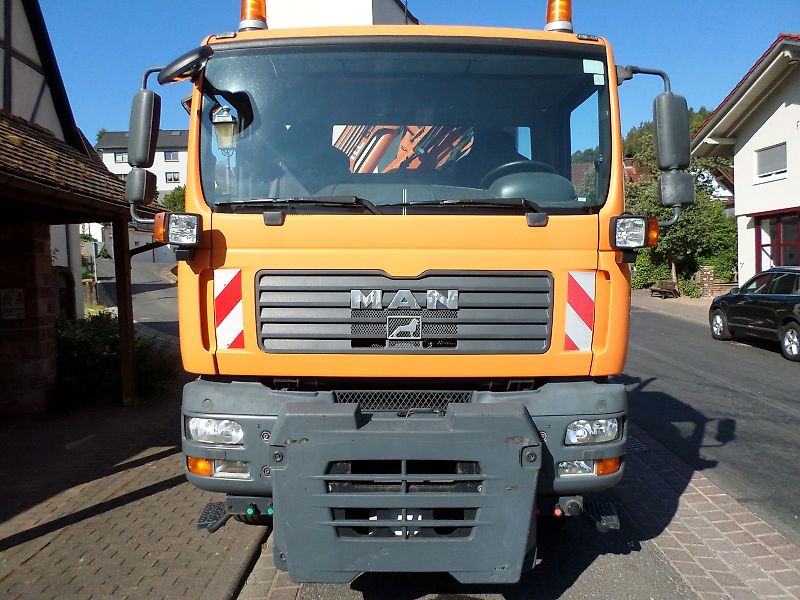 MAN TG-M 18.280 4x4 Kipper Kran 1 hand