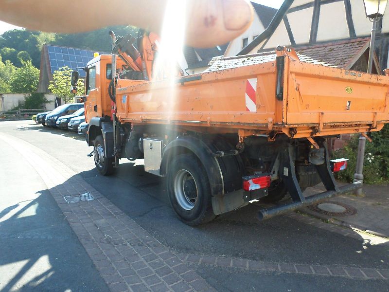 MAN TG-M 18.280 4x4 Kipper Kran 1 hand