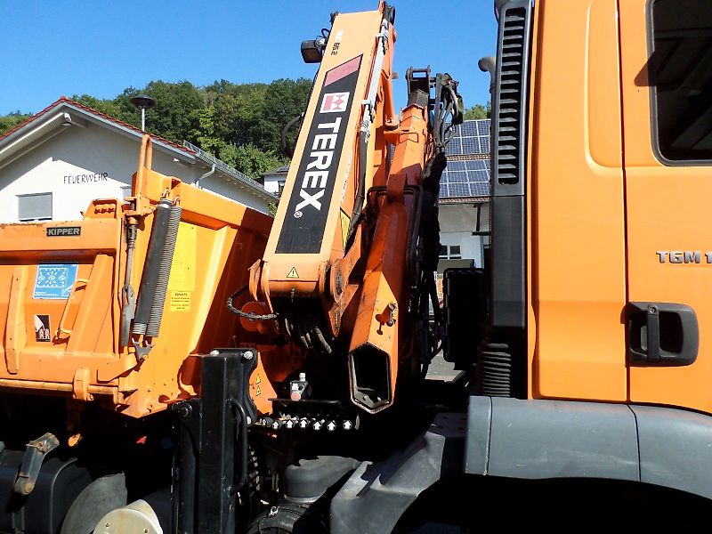 MAN TG-M 18.280 4x4 Kipper Kran 1 hand