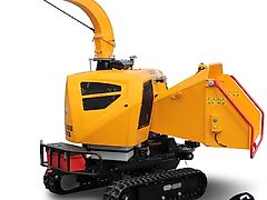 Diesel - Häcksler, Buschhacker, Schredder auf Gummikettenfahrwerk bis 16cm. LASKI LS-160 DW Track RC. Der Raupenhäcksler für den Profi.