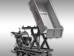 Jansen Raupendumper Jansen RD-800pro, hydraulisch, Hochkippsystem,15 PS, Kettendumper