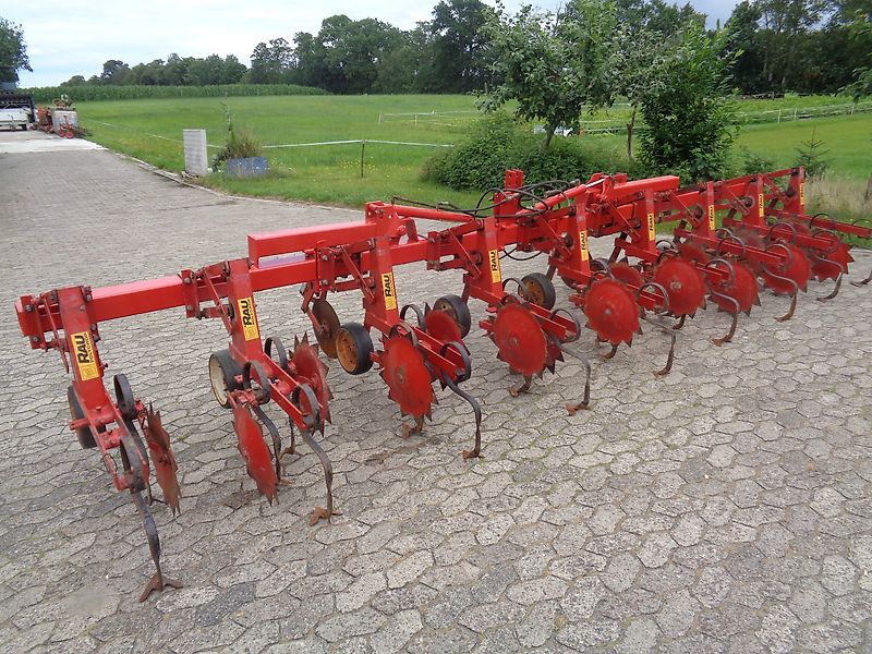 Rau Rau Polycrop hackgerät 8 Reihig Hydr Klappbar mit Hohlscheiben bis 75cm Reihenabstand 6m 4Reihig 6Reihig 8 Reihig