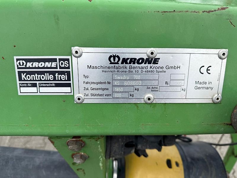 Krone Swadro 700
