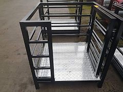 Arbeitskorb Arbeitsbühne 1Mx1m Manitou JCB Bobcat ATLAS Volvo 1x1