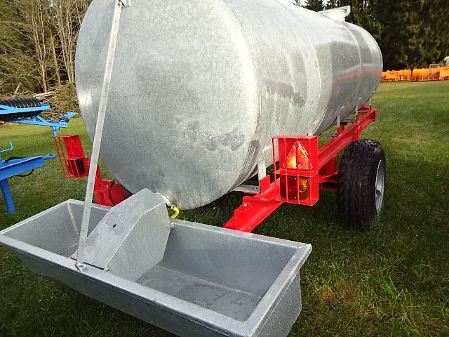 SVS- Wasserfaß 4000 Liter NEU mit Tränkebecken 4000 L- mit Tränkebecken - verzinkt