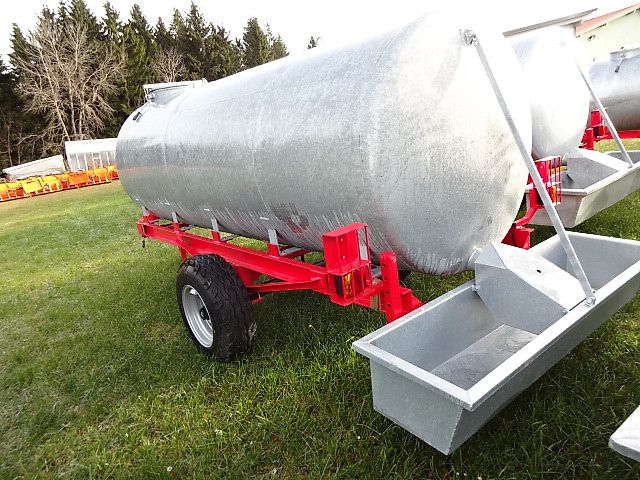 SVS- Wasserfaß 4000 Liter NEU mit Tränkebecken 4000 L- mit Tränkebecken - verzinkt