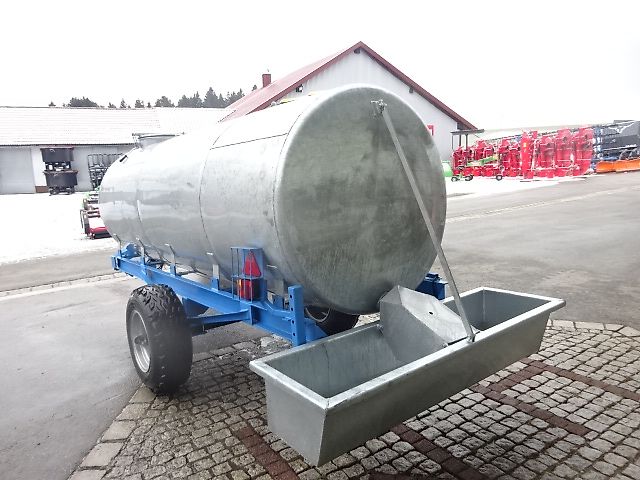 SVS- Wasserfaß 4000 Liter NEU mit Tränkebecken 4000 L- mit Tränkebecken - verzinkt