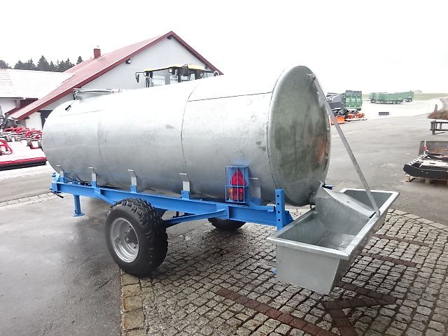 SVS- Wasserfaß 4000 Liter NEU mit Tränkebecken 4000 L- mit Tränkebecken - verzinkt