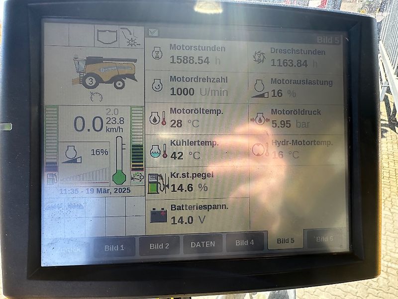 New Holland CX 6090 # 7,50m VariFeed