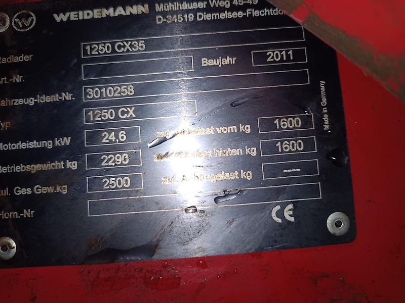 Weidemann 1250 CX 35