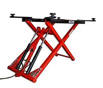 Hydraulische Scherenhebebühne St. Louis mit Fahrwerk 230V