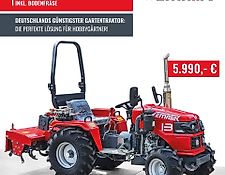WEMATIK Gartentraktor 13 Mini Plus inkl. Bodenfräse 13 PS Trecker WEMATIK Gartentraktor 13 Mini Plus inkl. Bodenfräse 13 PS Trecker