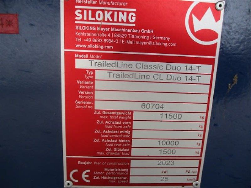 Siloking TRAILEDLINE CLASSIC 14 T #128