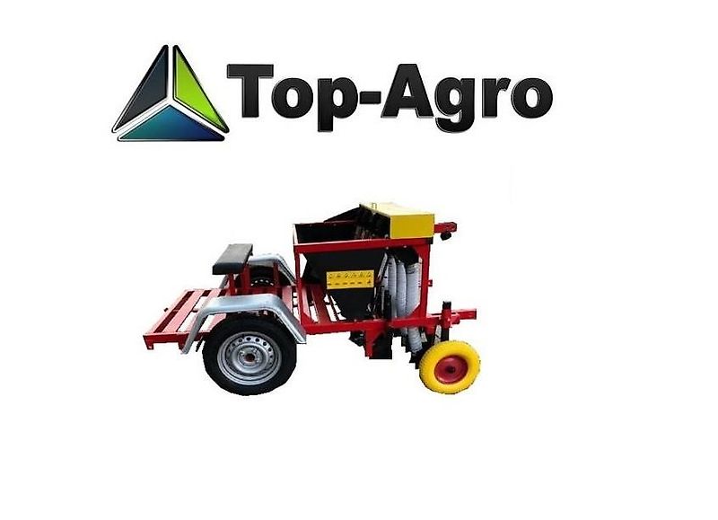 Top-Agro Automatische Pflanzmaschine für Knoblauch, Saubohne, Zwibeln, Tulpen