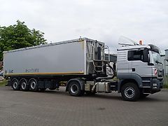 MAN MAN TGS18.480 Hydrodrive Komibikippsattelzug Heitling Kipper Silo