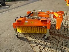 S V D Kehrmaschine- 1,2 Meter- Sonderpreise -hydraulische Entleerung- auch mit Seitenkehrbesen möglich 1,2 Meter Kehrmaschine - Dreipunkt- Gabelanbau- auch mit Seitenbesen möglich