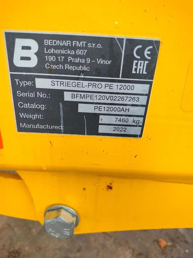 Bednar Striegel PRO PE 12000