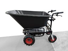 Elektrische Schubkarre Regina Mulde und Plattform 160L 250 kg