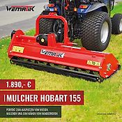Mulcher Hobart 155 Mähwerk Mulchmäher Schlegelmulcher Heckmulcher