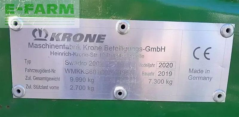 Krone swadro 2000