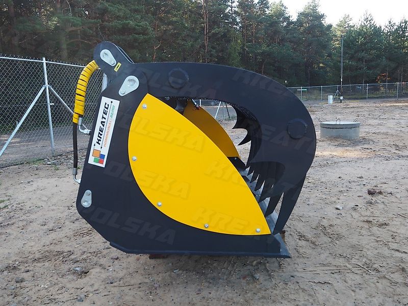 KREATEC Silagebeißschaufel HEAVY für Teleskoplader, mit Hardox 500 Schurfleiste, 4 Lagerpunkten